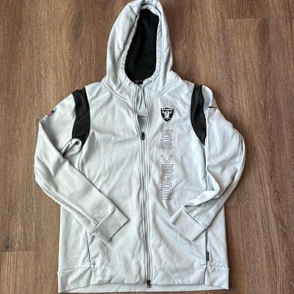 Nike Other - Nike Dri Fit - Las Vegas Raiders Zip Up Hoodie